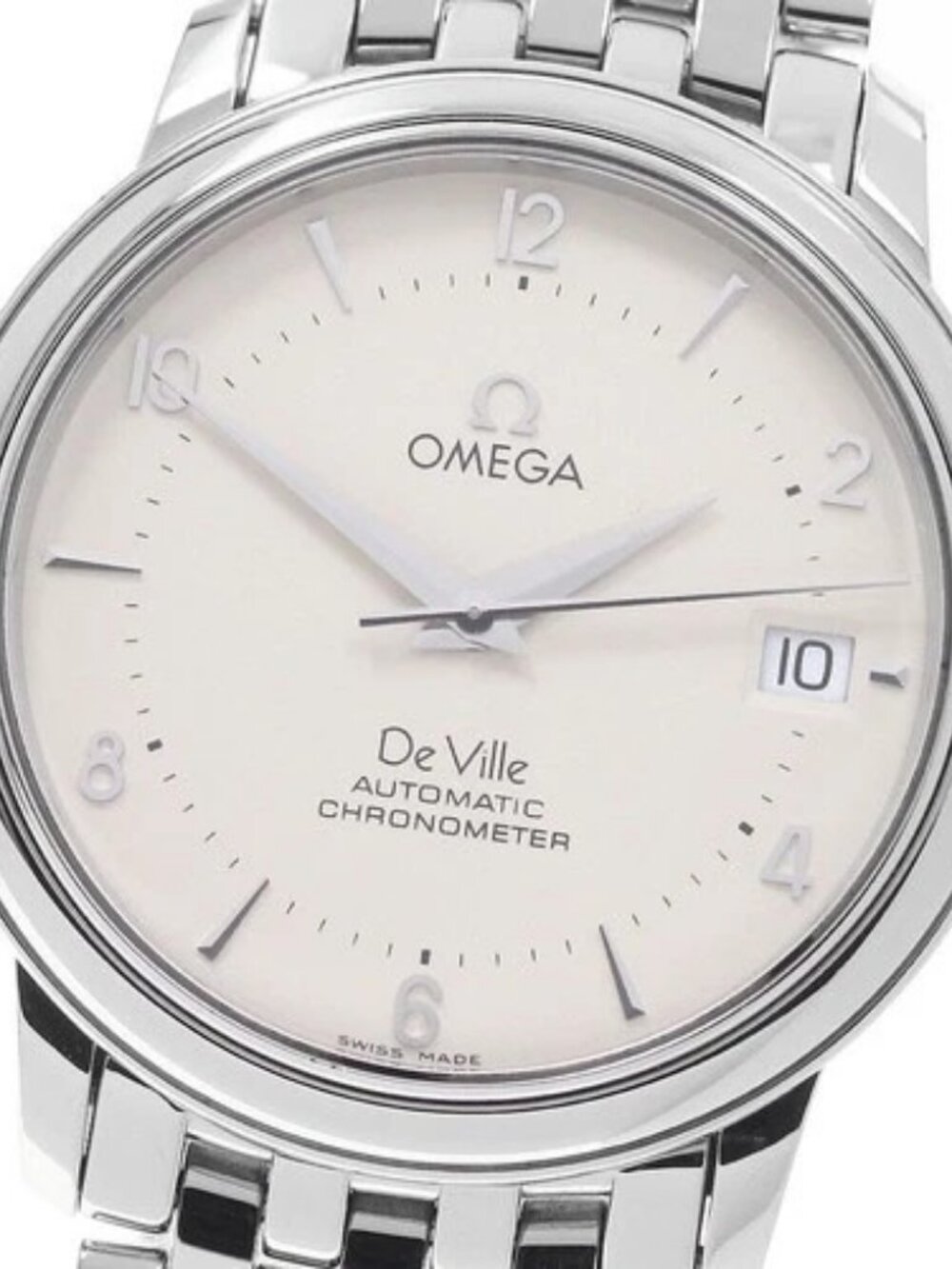 OMEGA De Ville Prestige 4512.30 Date beige Dial Automatic Men's Watch_966417